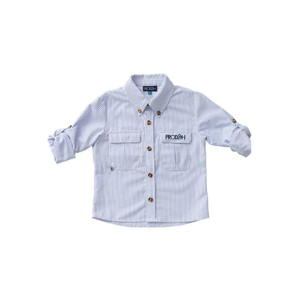 Prodoh - Fishing Shirt in Marina Blue Stripe – Annie Jewel and