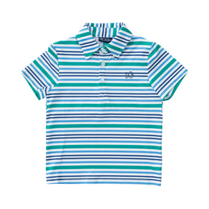 Prodoh - Pro Performance Polo Slushy Green Stripe