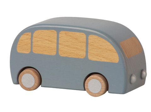 Maileg -  Wooden Bus - Blue