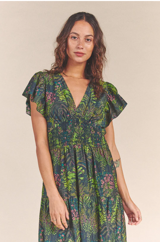 Trovata - Kendall Dress - Forest Fern