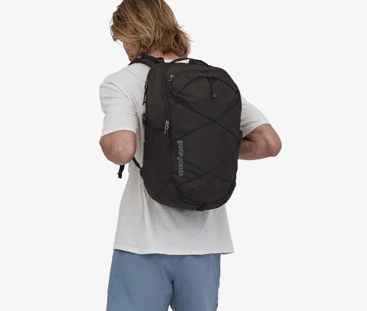 black backpack patagonia Hole Pack 25L The body fabric is bluesign approved and has a recycled TPU film laminate that boosts weather resistance Whole Earth Provision Co. |
