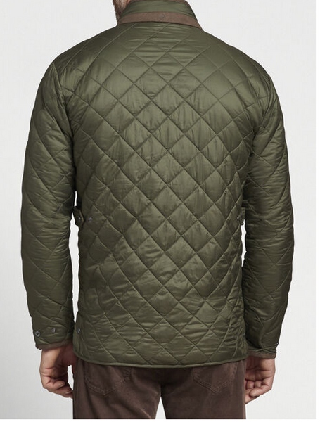 Peter Millar - M's Suffolk Quilted Travel Coat Olive