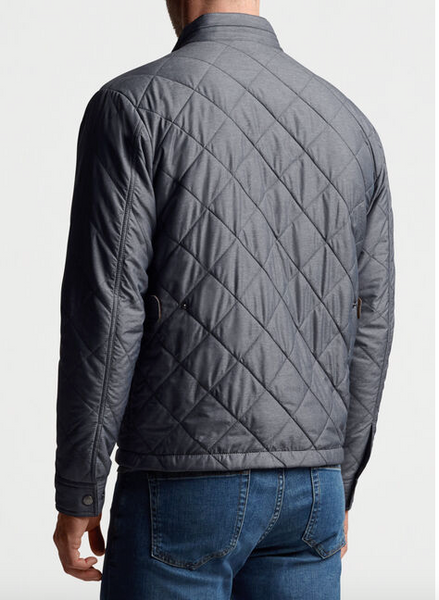 Peter Millar - M's Norfolk Quilted Bomber Iron