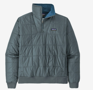 Patagonia - M's Box Quilted Pullover Plume Grey