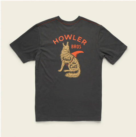 Howler - Select Pocket T : Coyote Howl - Antique Black