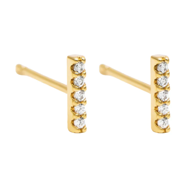 The Crowns Bespoke Jewerly - Larkspur Stud