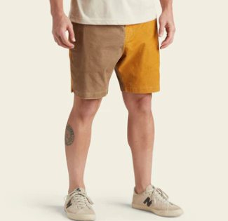 Howler bros - Pressure Drop Cord Shorts - Bark / Dijon