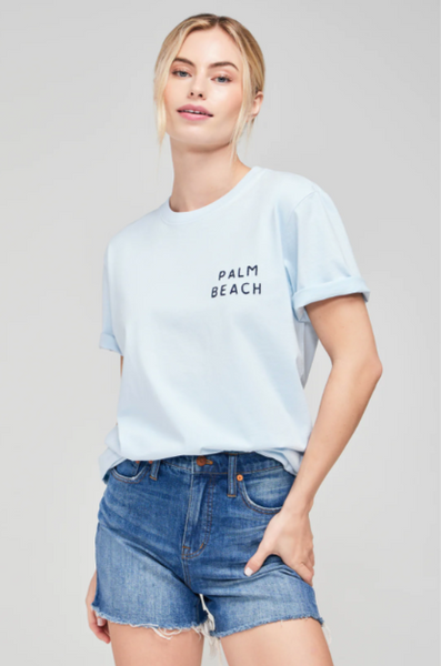 Wild Fox - Ryan Boyfriend Tee - Chambray