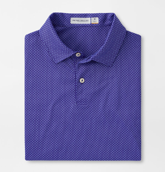 Peter Millar - M's Featherweight Nautical Knot Polo Tortola