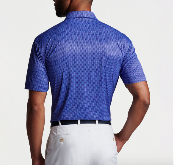 Peter Millar - M's Featherweight Nautical Knot Polo Tortola