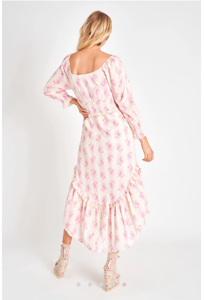 Love Shack Fancy - Firefly Dress French Lilac Annie Jewel and Charlies Love Shack Fancy - Firefly Dress French Lilac Annie Jewel and Charlies