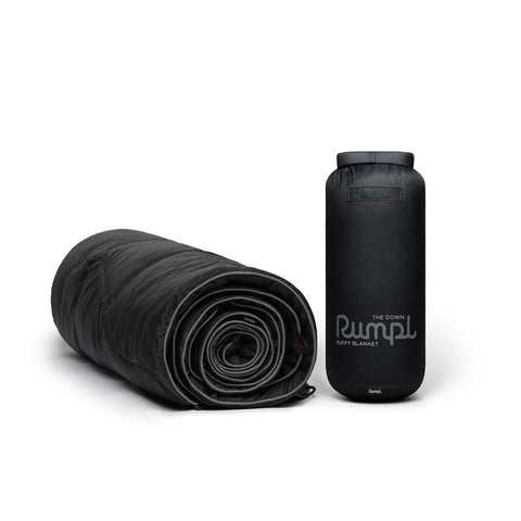 Rumpl - The Down Puffy Blanket Black 52x75 1 Person
