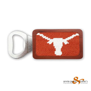 Smathers & Branson - Texas (Burnt Orange) Needlepoint Bottle Opener