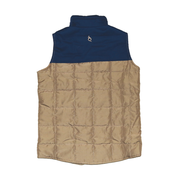 Blue Quail - Tween Boys Khaki Vest