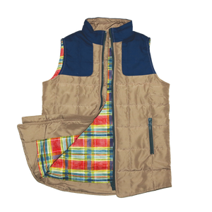 Blue Quail - Boys Khaki Vest