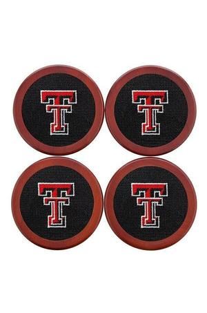 Smathers & Branson - Texas Tech Needlepoint Coasters