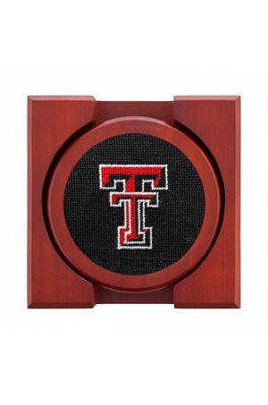 Smathers & Branson - Texas Tech Needlepoint Coasters
