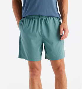 Free Fly - Mens Breeze Short 6" - Sabal Green