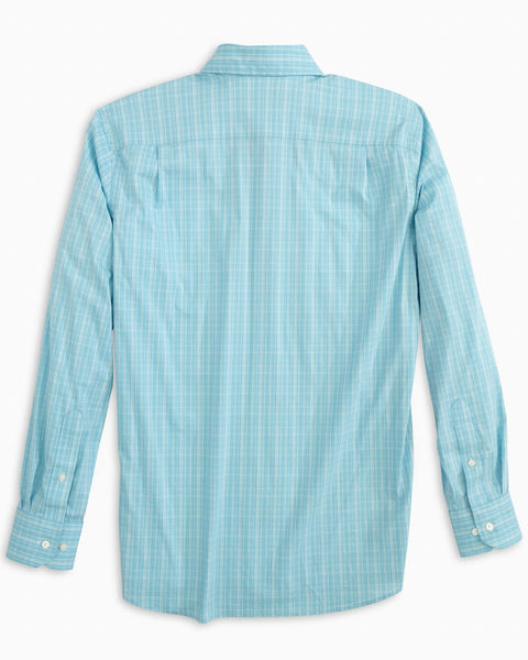 Southern Tide - M's L/S CP Ellis Sport Shirt Brisk Blue