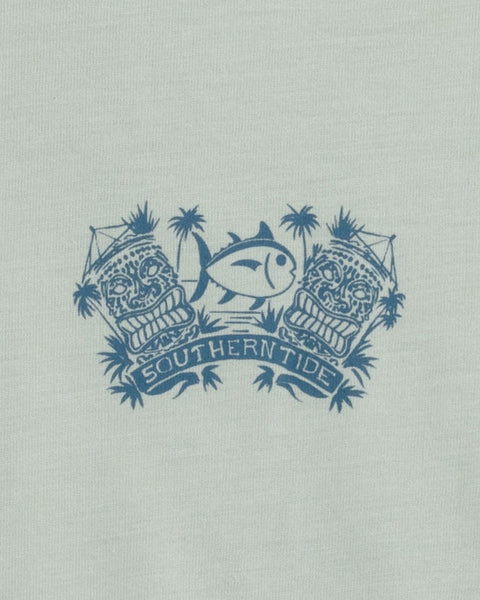 Southern Tide - M's S/S Meet Me At The Canteen Heather Slate