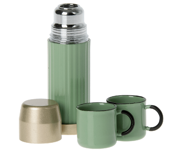 Maileg - Thermos And Cups Mint