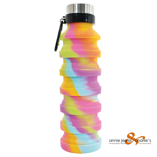 Iscream - Collapsible Water Bottle Tie Dye