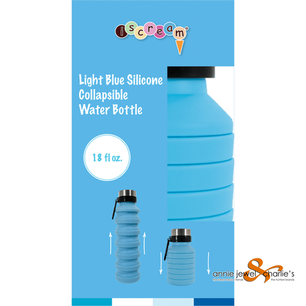 Iscream - Collapsible Water Bottle Blue