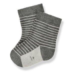 1 + in the Family - Vera Socks - Grey 6-12M