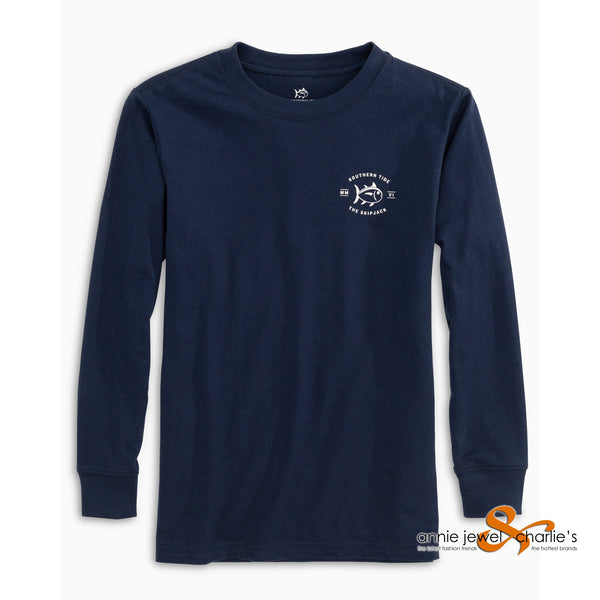 Southern Tide - Youth Long Sleeve Overboard T-Shirt