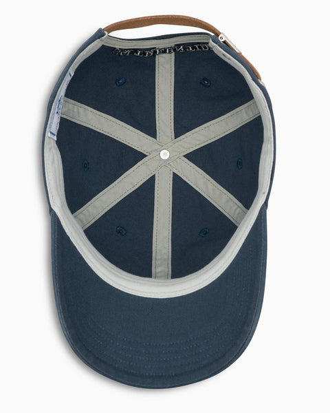 Southern Tide - Mini Skipjack Leather Strap Hat - Pale Navy