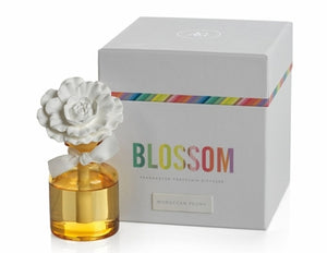 Zodax - Apothecary Guild Blossom Porcelain Diffuser Moroccan Peony