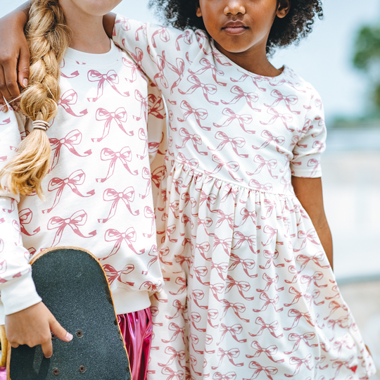 open lace back dress Pink Chicken Girls' Amy Dress – Saint Bernard
