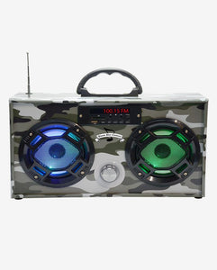 Trend Tech - Green Camo with LED Speakers