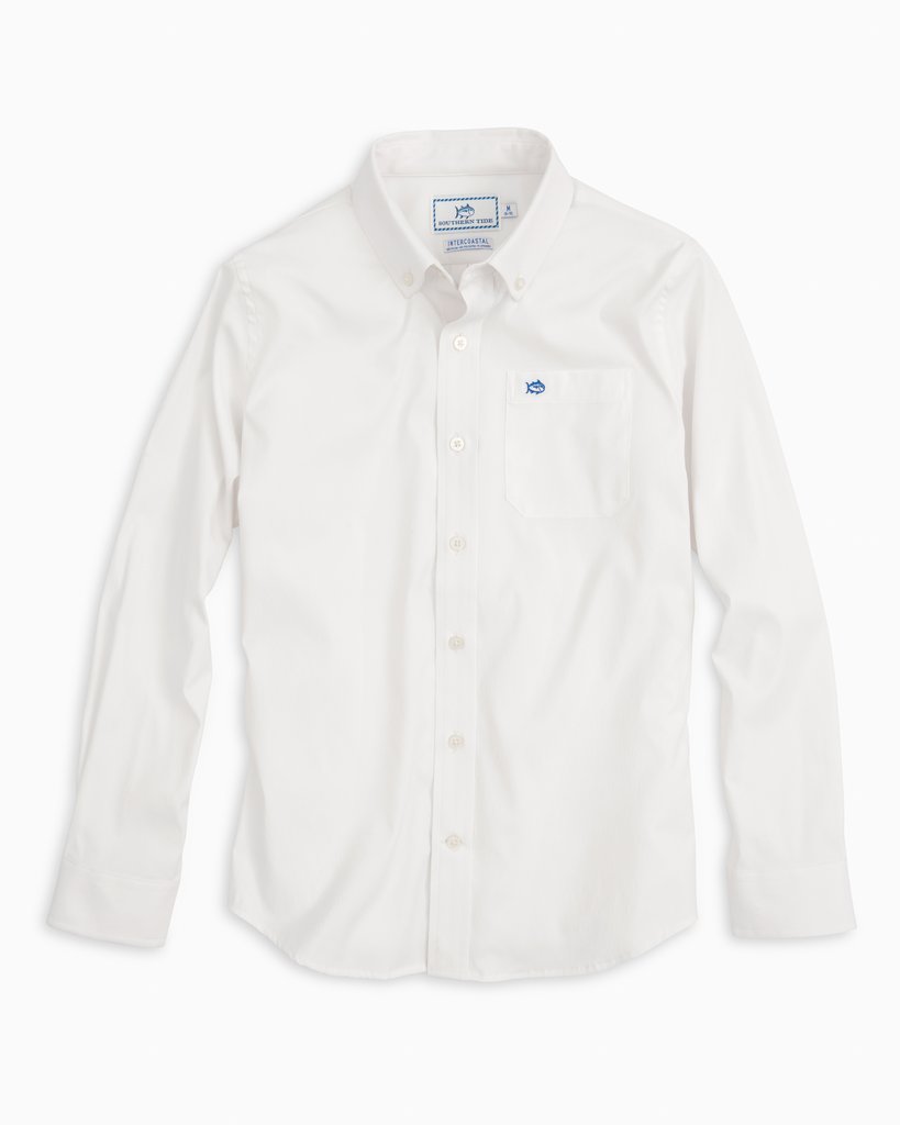 Southern Tide - Youth L/S Intercoastal Performance Button Down Shirt