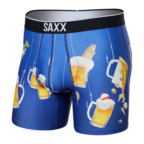 Saxx - Volt Breathable Mesh BB - Fresh Catch - Navy
