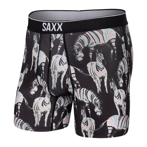 Saxx - Volt Breathable Mesh Boxer Briefs Show Your Stripes