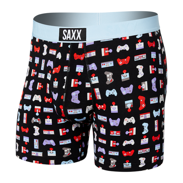 Saxx - Ultra Super Soft Boxer Brief - Gamer Black