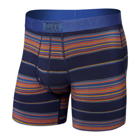 Saxx - Ultra Soft Boxer Breif - Horizontal Stripe Navy