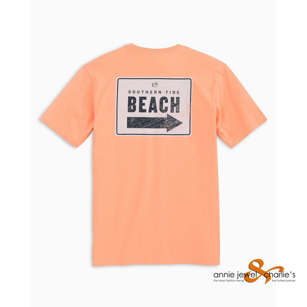 Southern Tide - Men's This Way To The Beach T-Shirt