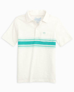 Southern Tide - Youth Mesa Sun Farer Polo Classic White